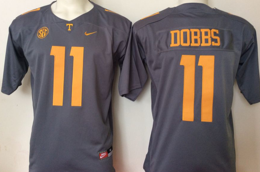 NCAA Men Tennessee Volunteers GRAY 11->ncaa teams->NCAA Jersey